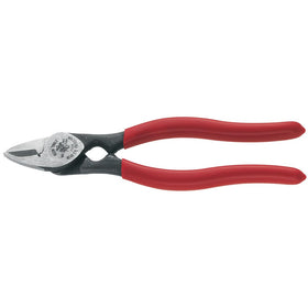 Klein Tools 1104 BX cable cutter cutting BX cable for durable wiring tasks.