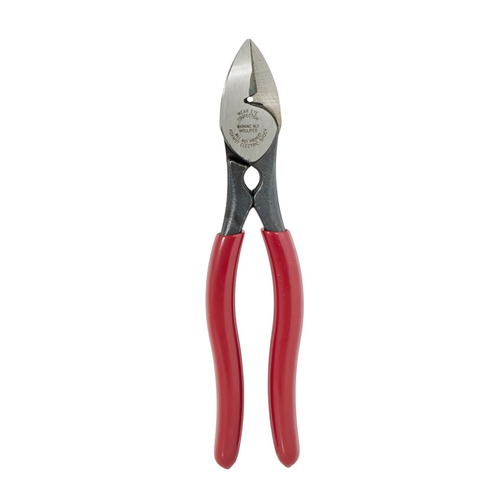 Klein Tools 1104 handle cavity restores BX cable shape after cut.