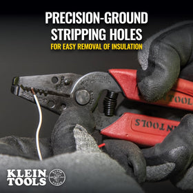 Klein Tools 11046 handles 16-26 AWG stranded wire.
