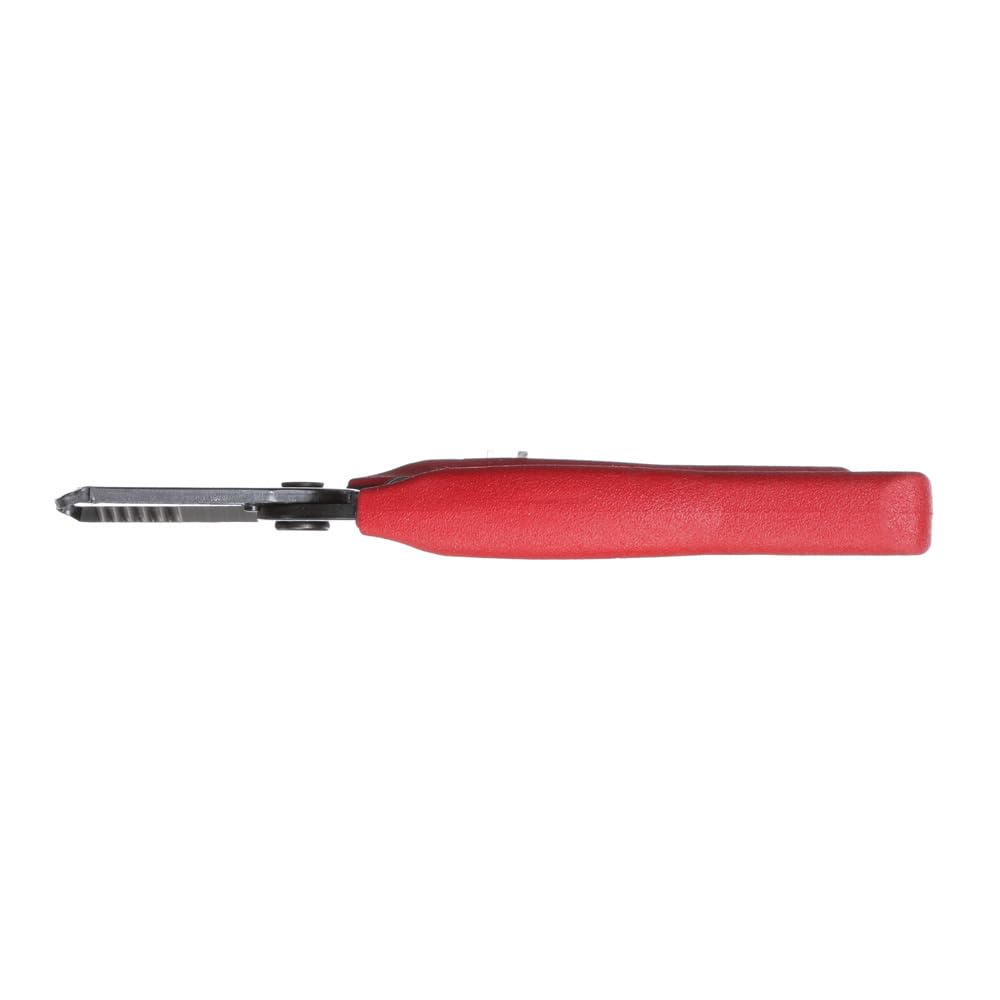 Klein Tools 11046 in use for tight space wiring tasks.