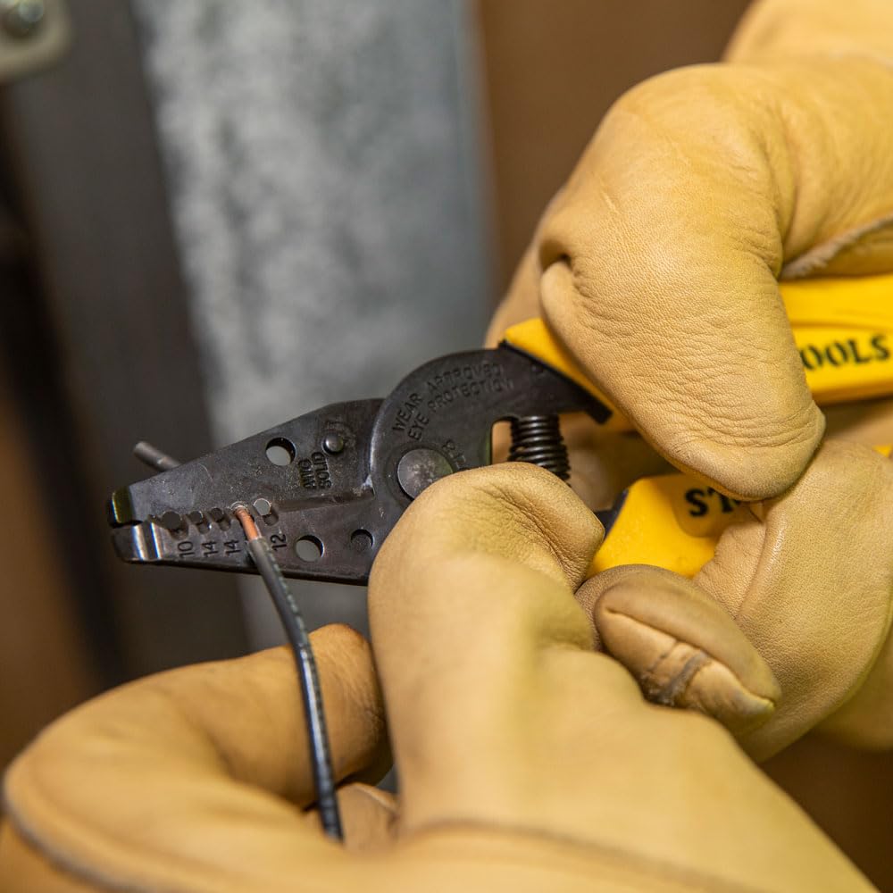 Klein Tools 11048 paired-holes 14-12-10 AWG support efficient stripping