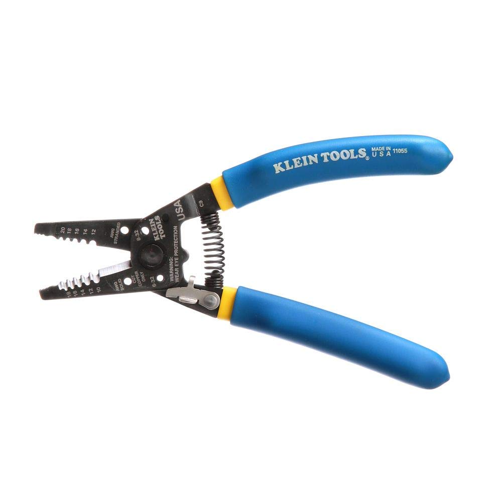 Klein Tools 11055EP ergonomic curved handles for comfortable extended use.