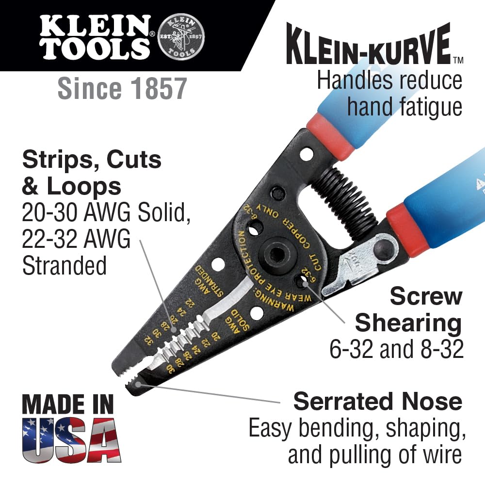 Klein Tools 11057 coil spring action demonstrates fast self-opening