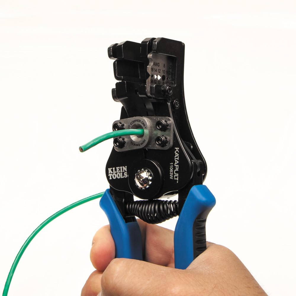 Klein Tools 11063W insulation removal up to 1 inch in a single pass