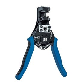 Klein Tools 11063W wire cutter-stripper cuts solid 8-20 AWG cleanly for tidy connections
