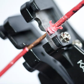 Klein Tools 11063W wire-grip technology gently holds wire to preserve geometry