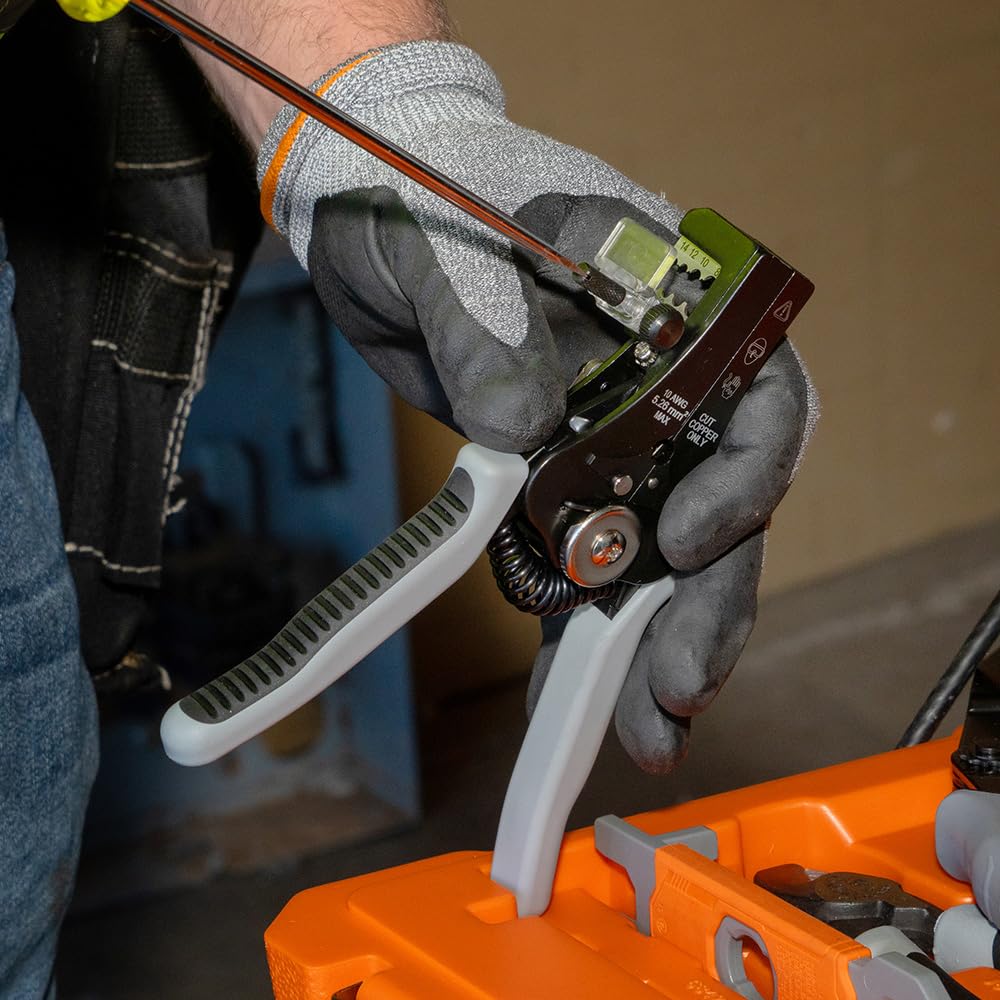Works on 8-14 AWG stranded PV wire with controlled cuts