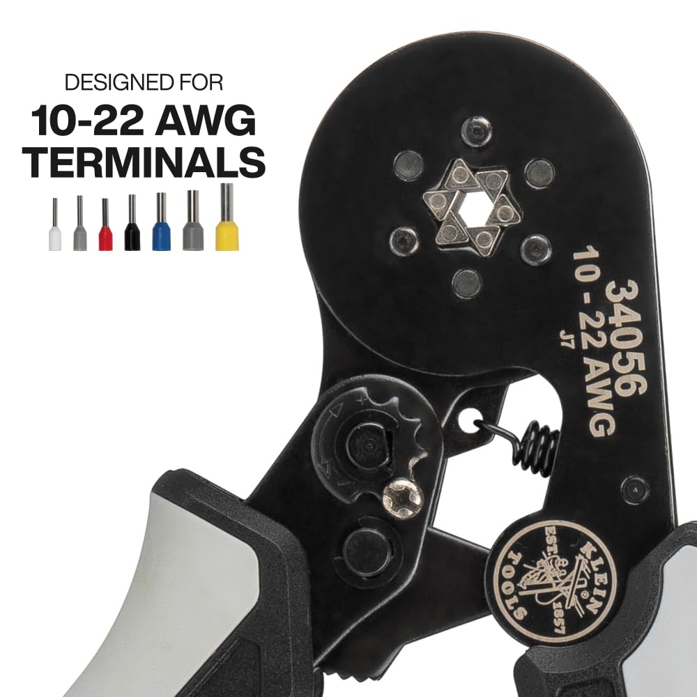 Klein Tools 1200 terminals set for 10-22 AWG wiring