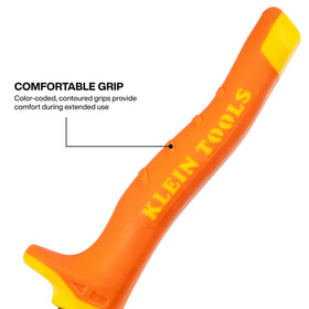 Klein Tools 1202S color-coded contoured grips designed for comfort.
