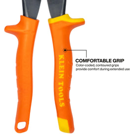 Klein Tools 1302S hang-hole design for easy storage.