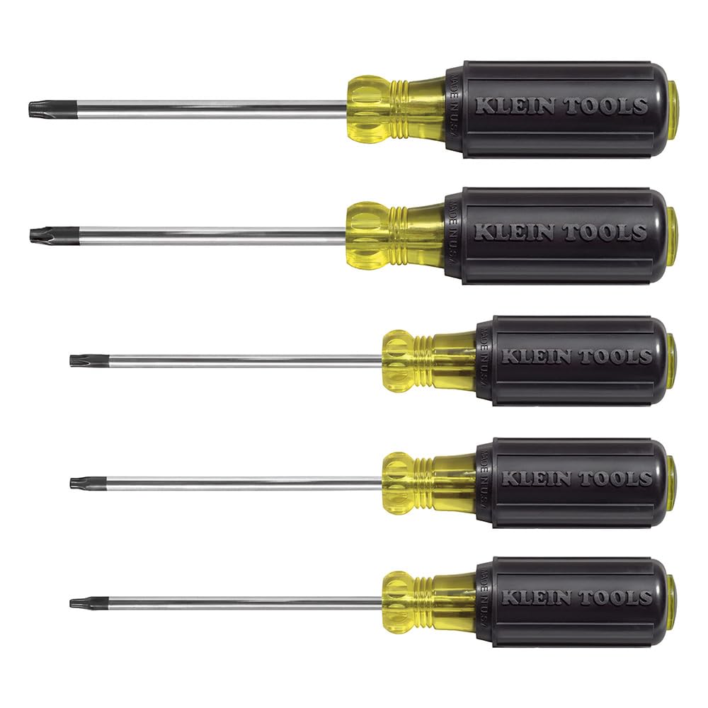 Klein Tools 19555 full TORX set shown with tips visible for precise torque