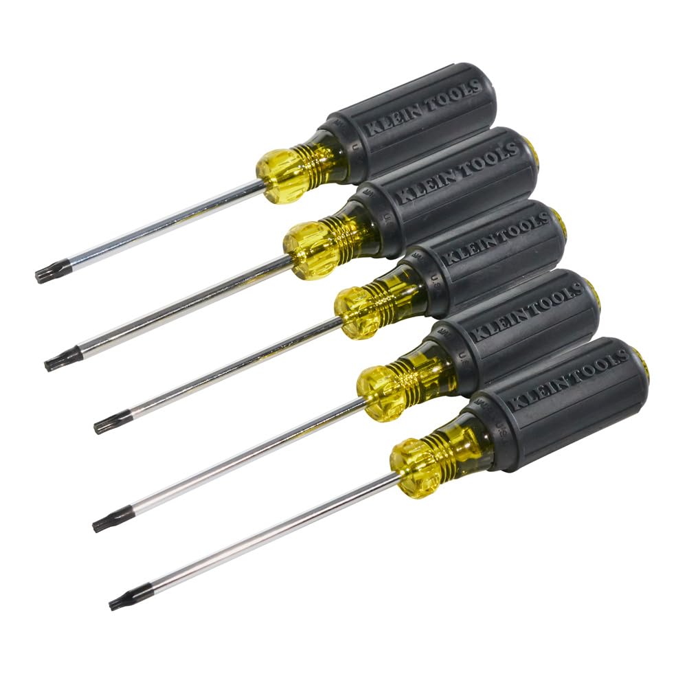 Klein Tools 19555 Torx tips T15–T30 fit fasteners securely