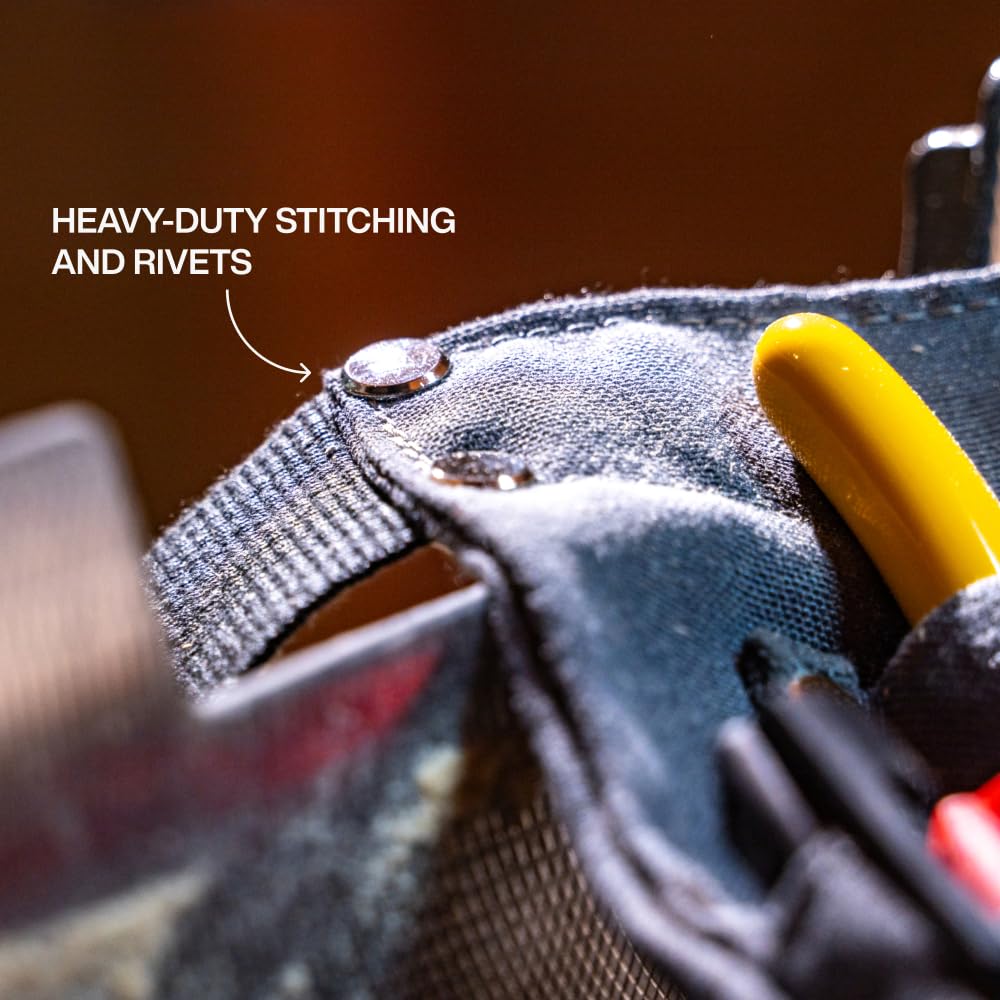 Klein Tools 21022 removable tape measure clip adds flexibility on site.