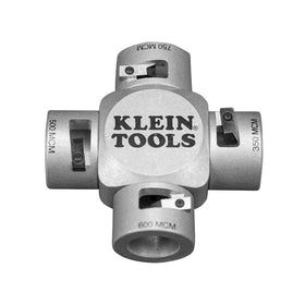 Klein Tools 21050 cable stripper removes insulation cleanly on large MTW/THHN cables (350-750 MCM).