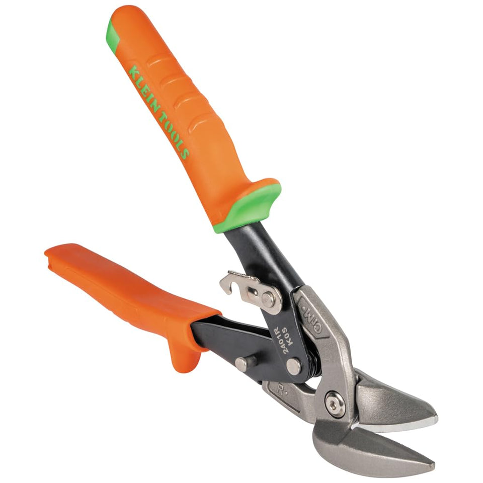 Klein Tools 2401R blade close-up shows forged blades for precision cuts.