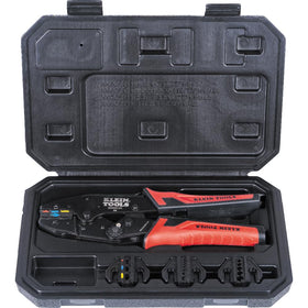 Fine-tuning dial enables precise crimp strength adjustments for consistent results.