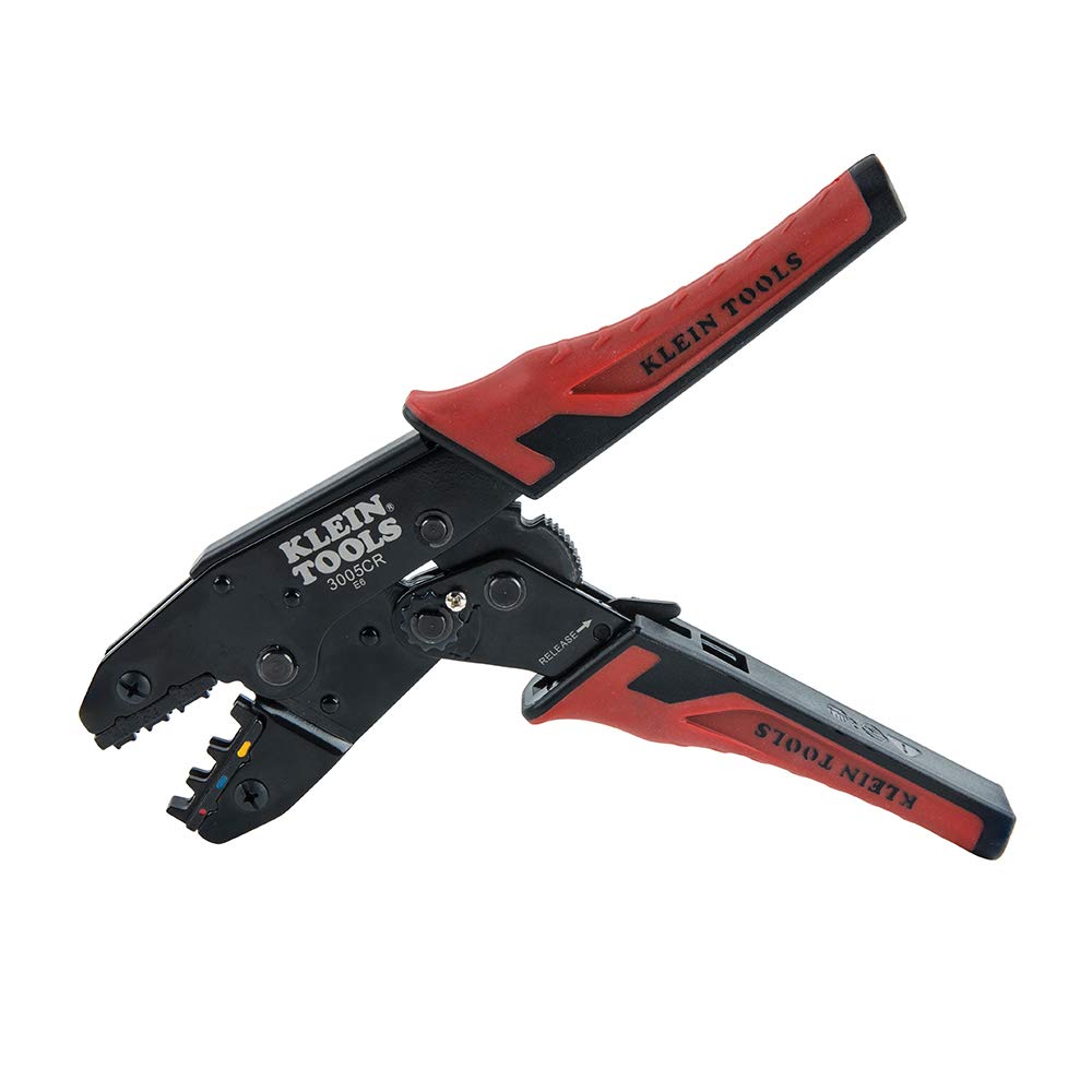 Klein Tools 3005CR adjustable ratchet crimp for consistent results