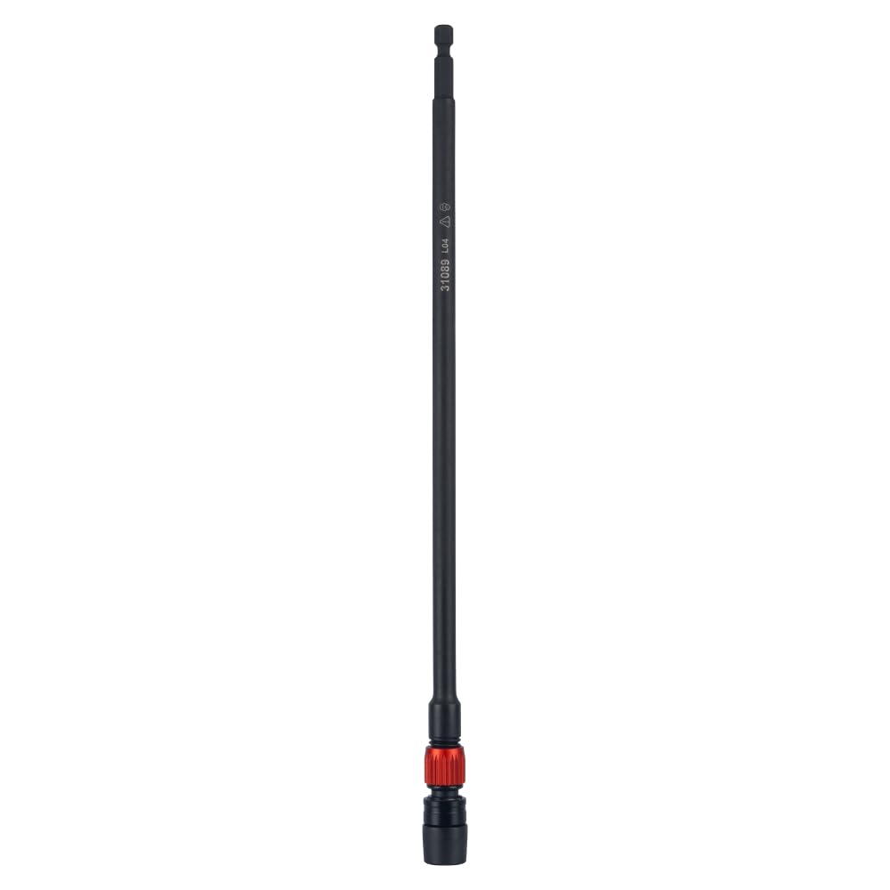 Klein Tools 31089 12-inch dual-lock extension extends reach into tight spaces.