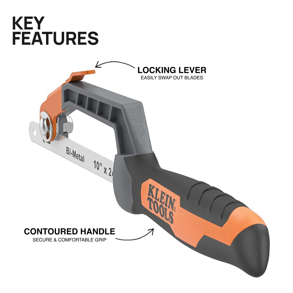 Klein Tools 31432 tool-free blade exchange for quick changes on site