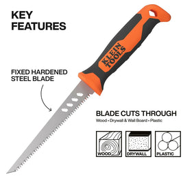 Klein Tools 31711 integrated rasping holes speed material removal
