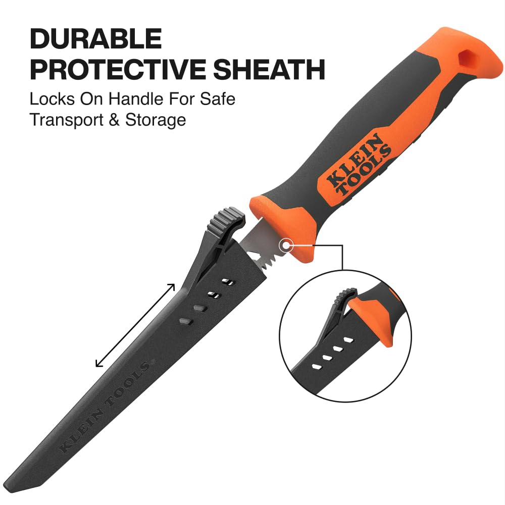 Klein Tools 31711 triple-ground teeth enable smooth cuts in both directions