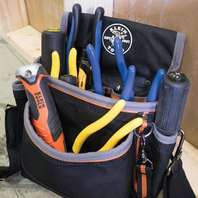 Klein Tools 31737 lanyard hole enables tethering on site