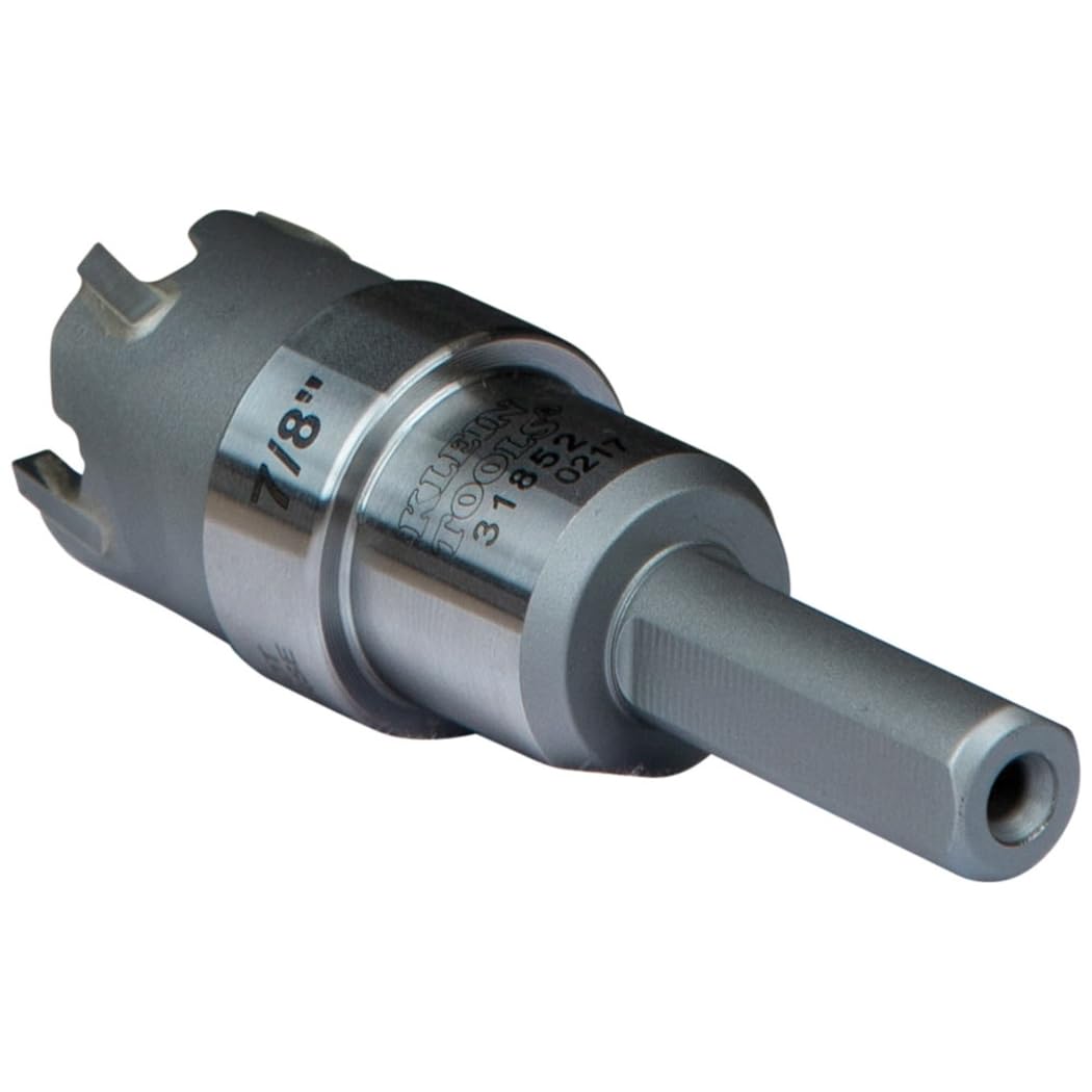 Klein Tools 31852 conduit and pipe sizing capability shown