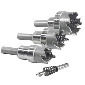 Klein Tools 31872 carbide hole cutters for fast, precise metal cuts.