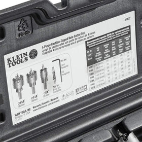 Klein Tools 31872 rust-proof molded case kept on-site for durability.