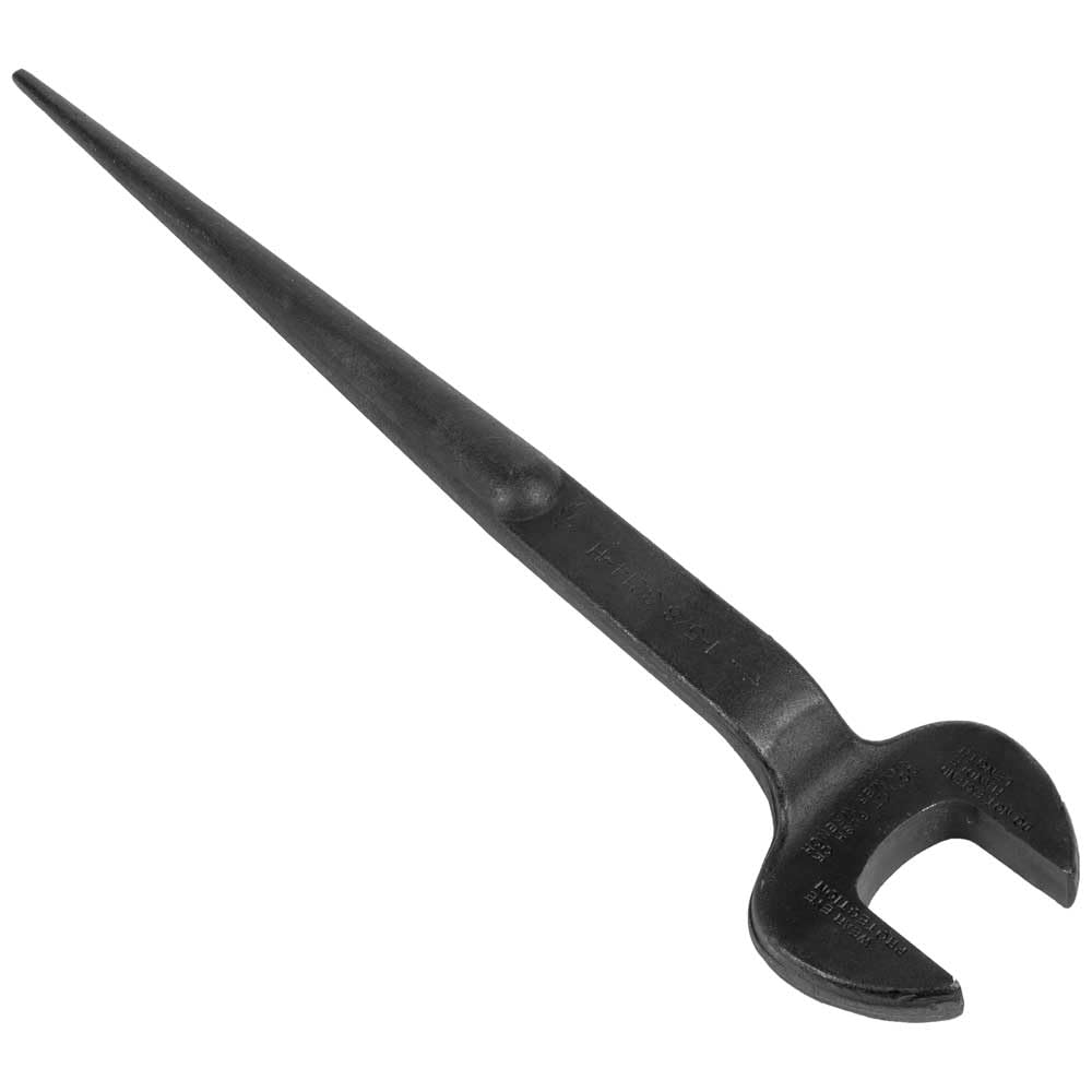 Klein Tools 3214 spud wrench, USA-made, forged steel for high-leverage projects.