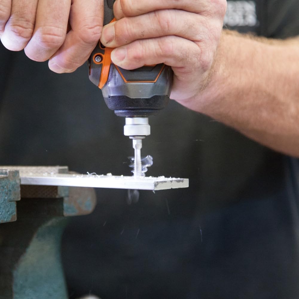 Klein Tools 32217 brass tap ensures smooth threading in brass.