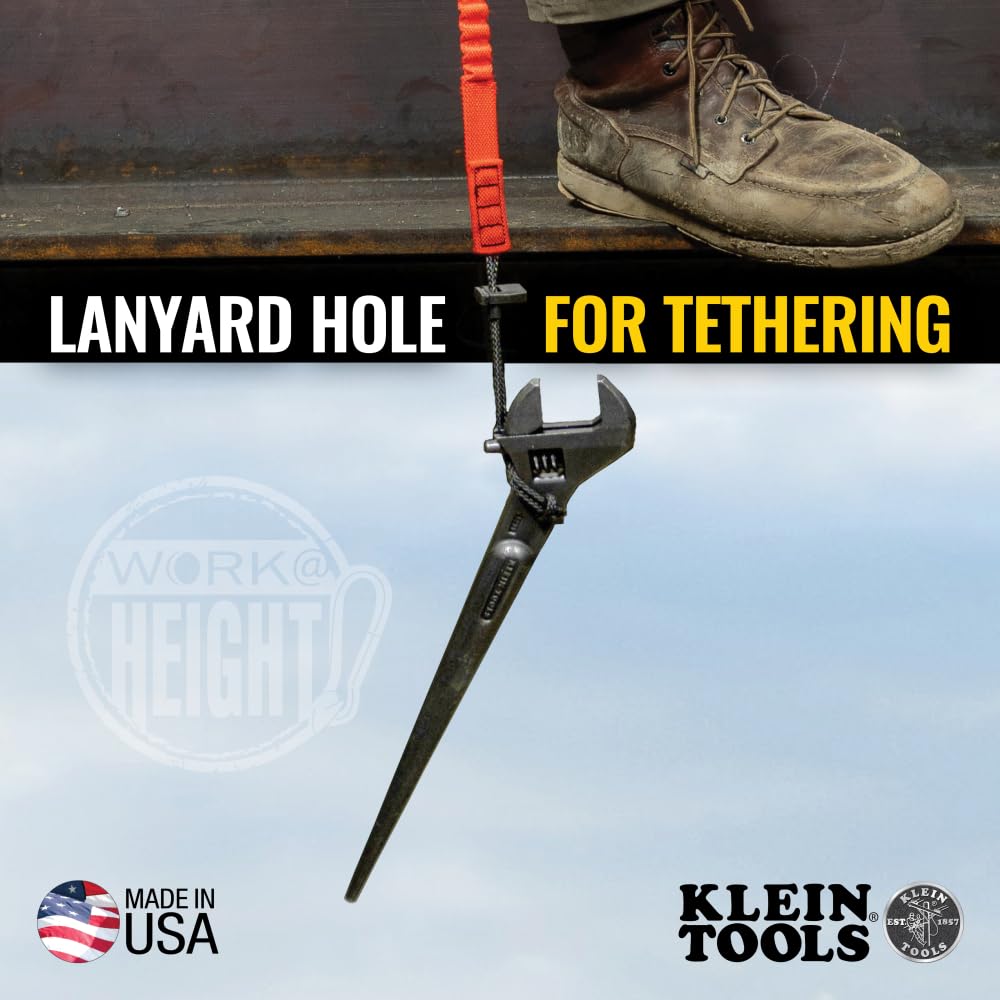 Klein Tools 3227 tether hole enables secure tethering on-site