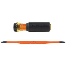 Klein Tools 32287 insulated screwdriver orange coating enhances visibility