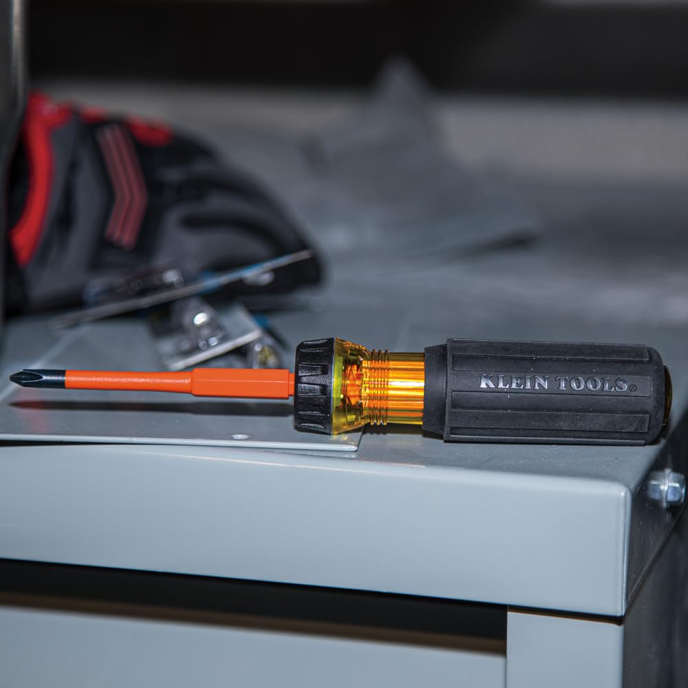 Klein Tools 32287 insulated screwdriver square end 2 for versatility