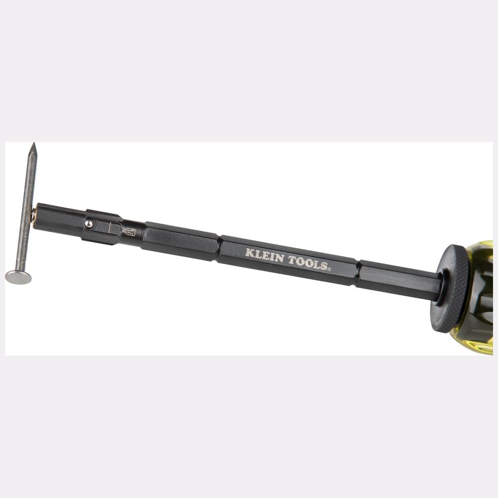 Klein Tools 32303HD six nut driver sizes enable quick fastening