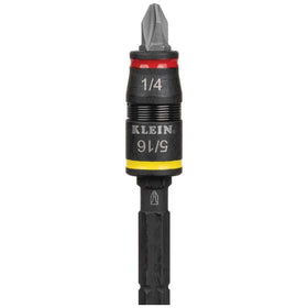 Klein Tools 32303HD hex bit-holder enables rapid bit changes