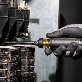 Klein Tools 32305 includes various bits: Phillips, Slotted, Torx and more