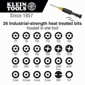 Klein Tools 32307 industrial-strength bits provide durable performance for demanding tasks.