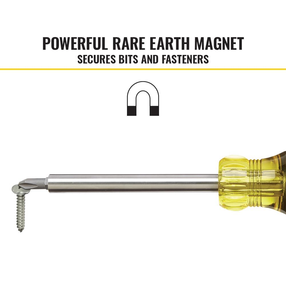 Klein Tools 32307 stainless steel barrel resists wear during tough tasks.