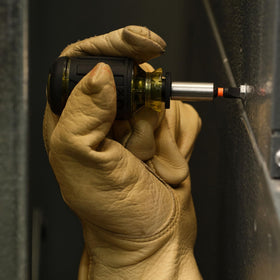 Klein Tools 32308 magnetic bits secure fasteners for precise work.