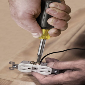 Klein Tools 32500 on the job setup ready for use