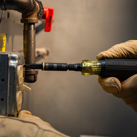 Klein Tools 32500HD color-coded nut drivers simplify size identification