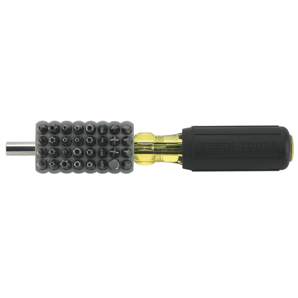 Klein Tools Torq-set bits (6–10) for secure screw driving.