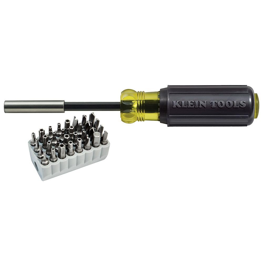 Klein Tools Tri-Wing bits (1–4) for tamper-resistant screws.