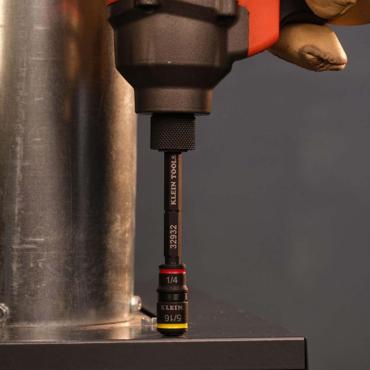 Klein Tools 32516HD KNECT one-half-inch collet supports attachments