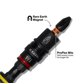 Klein Tools 32517HD KNECT includes 11 bits for diverse fasteners.