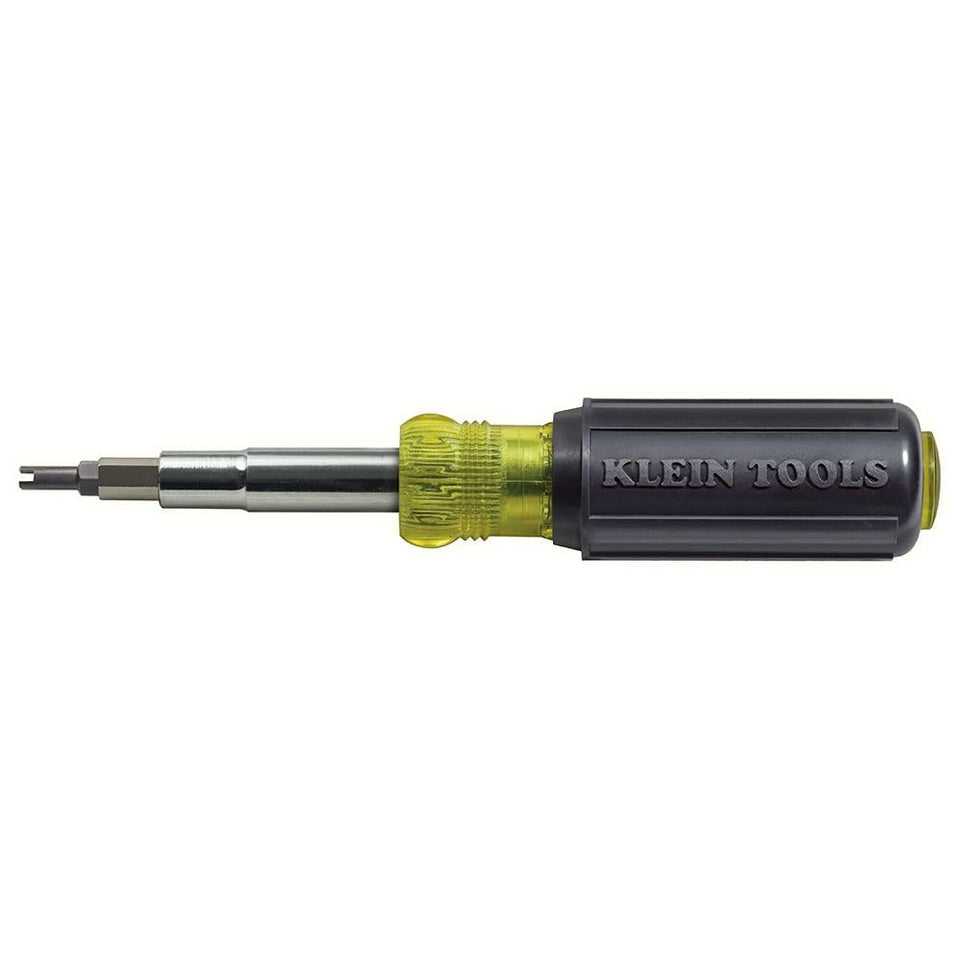 Klein Tools 32527 11-in-1 screwdriver-nut driver in compact all-in-one design for on-site use