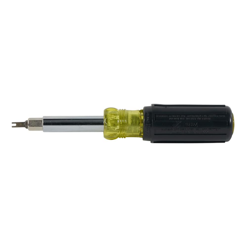 Klein Tools 32527 Nut driver sizes covering common fasteners
