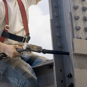 Klein Tools 3255 bull pin is heat-treated for extra durability during use.