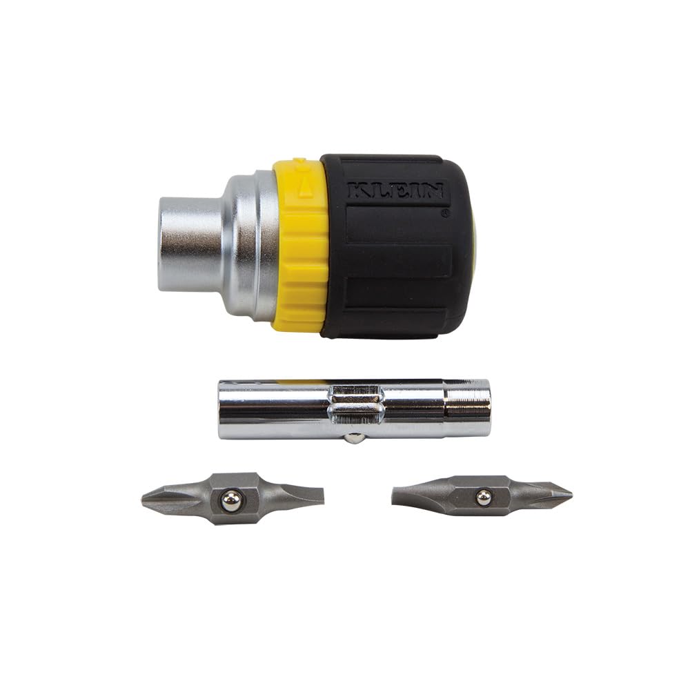 Klein Tools 32593 cushion-grip handle promotes comfortable, controlled torque.